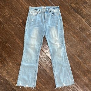 Pistola Lennon high rise crop “boot” jean size 29